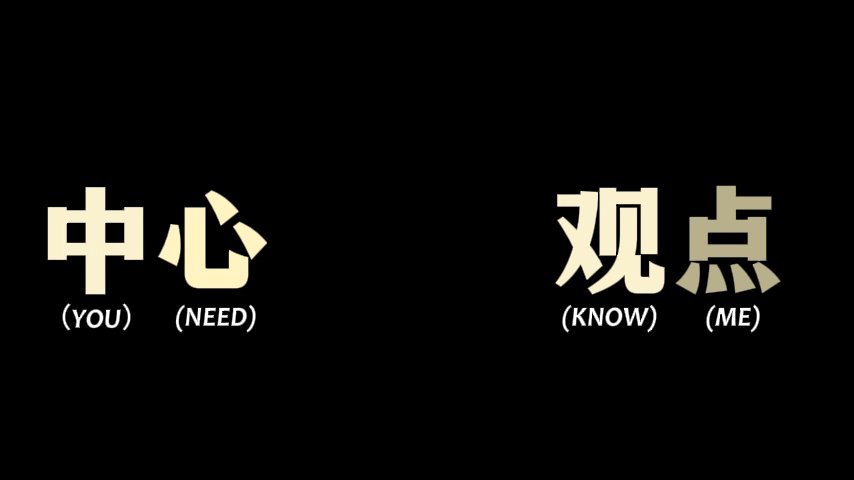 人物放中间vlog