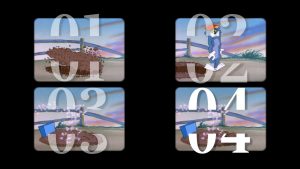 剪映分镜头展示动画蒙版 文字字幕预设 – 分镜动效免费下载