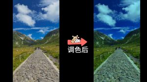 剪映动作片-冷蓝室外-4 LUT 调色预设 – 夜戏追击免费下载