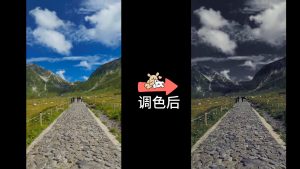 剪映动作片-冷蓝室外-进阶1 LUT 调色预设 – 暴力美学免费下载