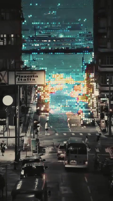 剪映世界因流动而有了色彩 特效预设 – 流光上色免费下载