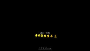 剪映两段喇叭音 文字字幕预设 – 声波字幕免费下载
